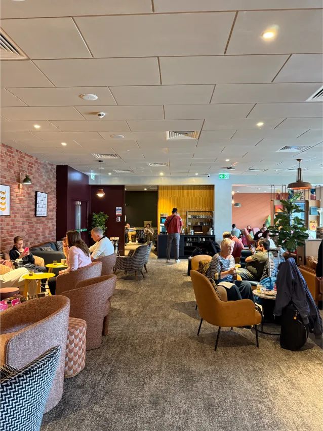 Letištní salonek Heathrow na terminalu 3