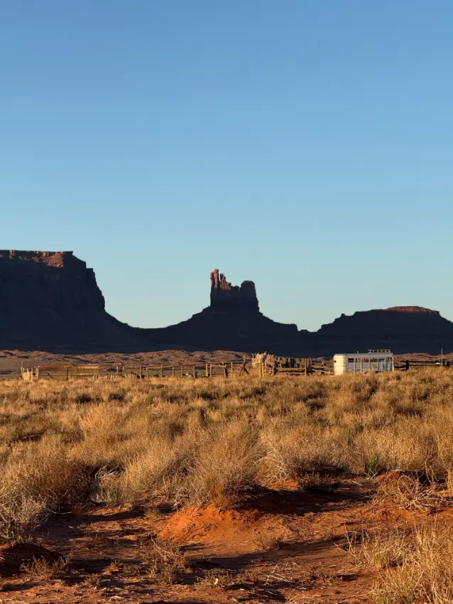 Pohled na Monument Valley
