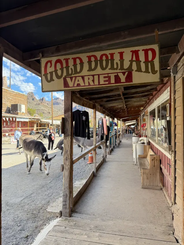 Oatman na Route 66